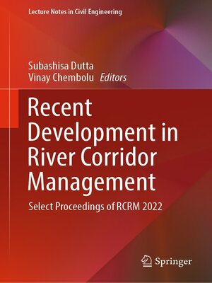 cover image of Recent Development in River Corridor Management